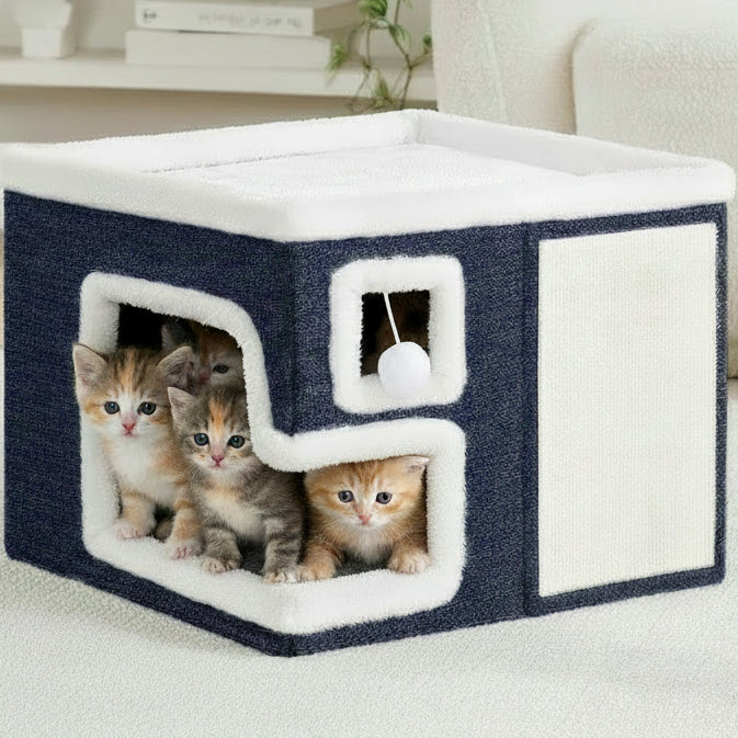 Kuscheliges Katzennest für Zuhause