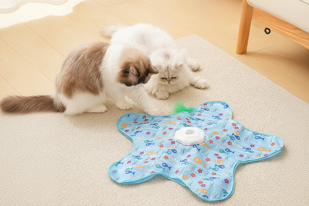 Katzenabenteuer-Spielzeug