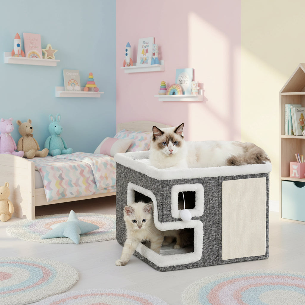Kuscheliges Katzennest für Zuhause