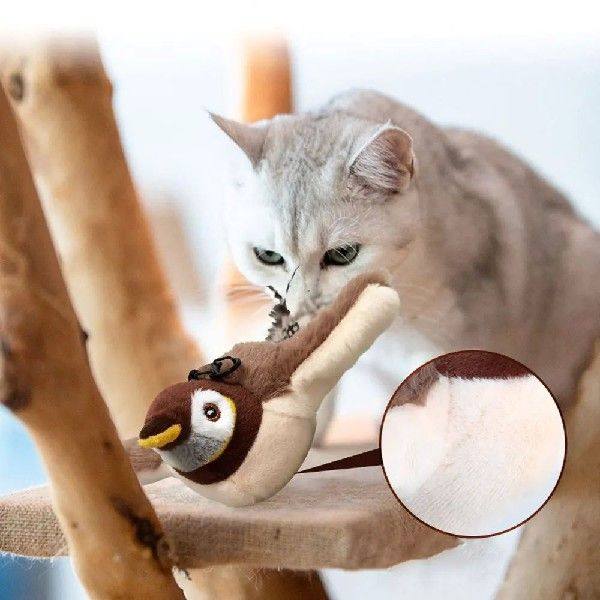Fliegender Vogel Katzenspielzeug