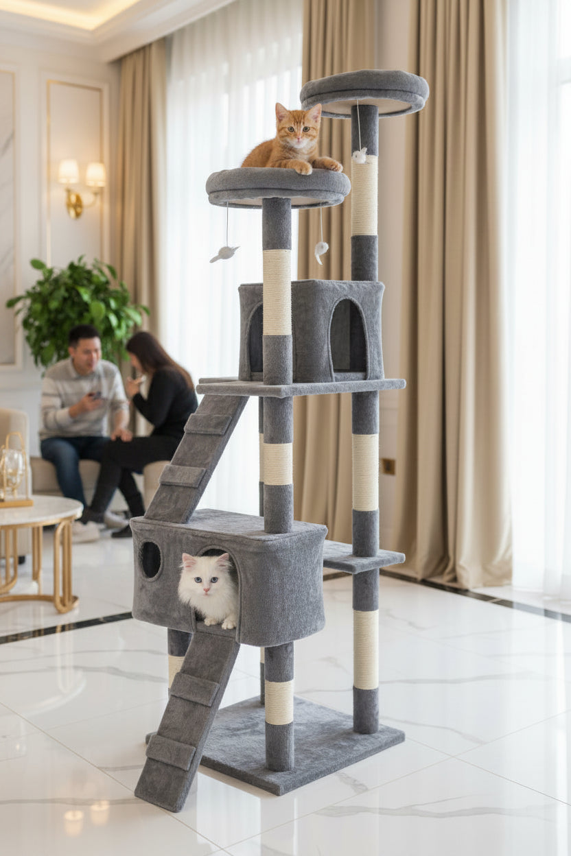 Katzenparadies Kratzbaum Erlebniswelt