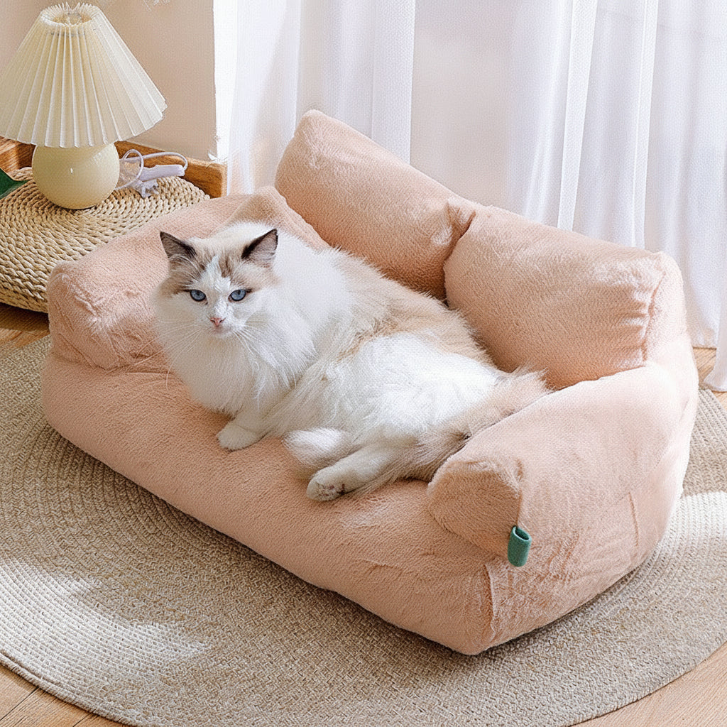Kuscheliges Katzenparadies Sofa