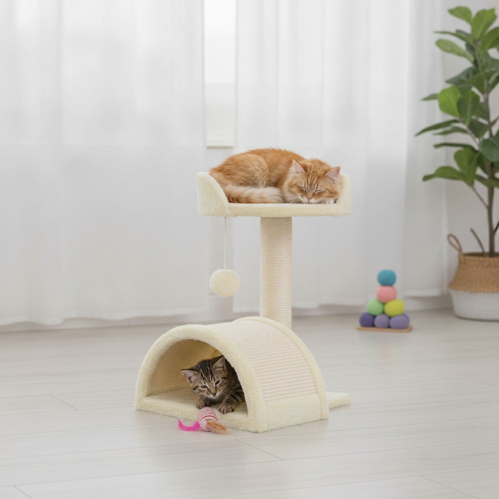 Katzenbaum für Abenteuer