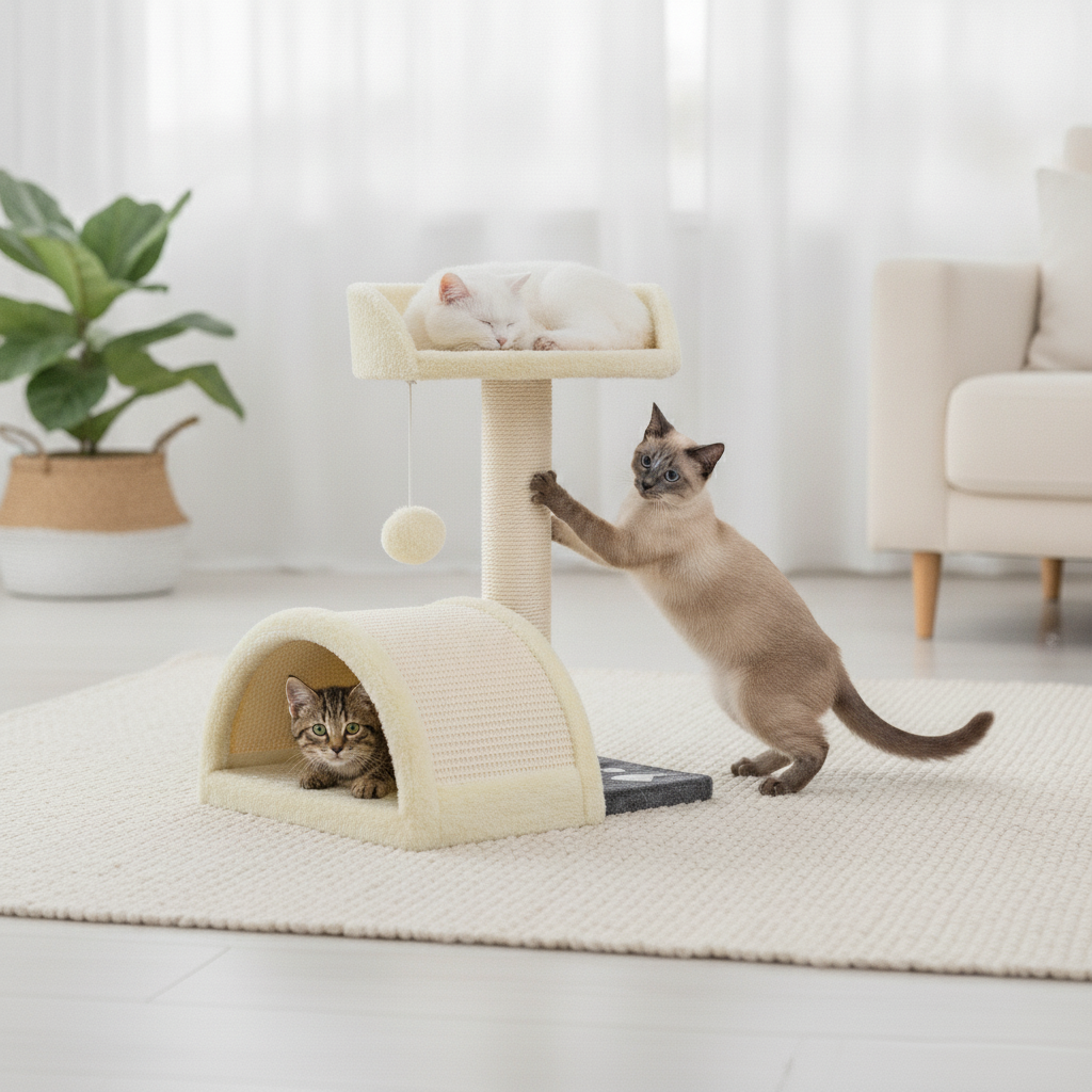 Katzenbaum für Abenteuer