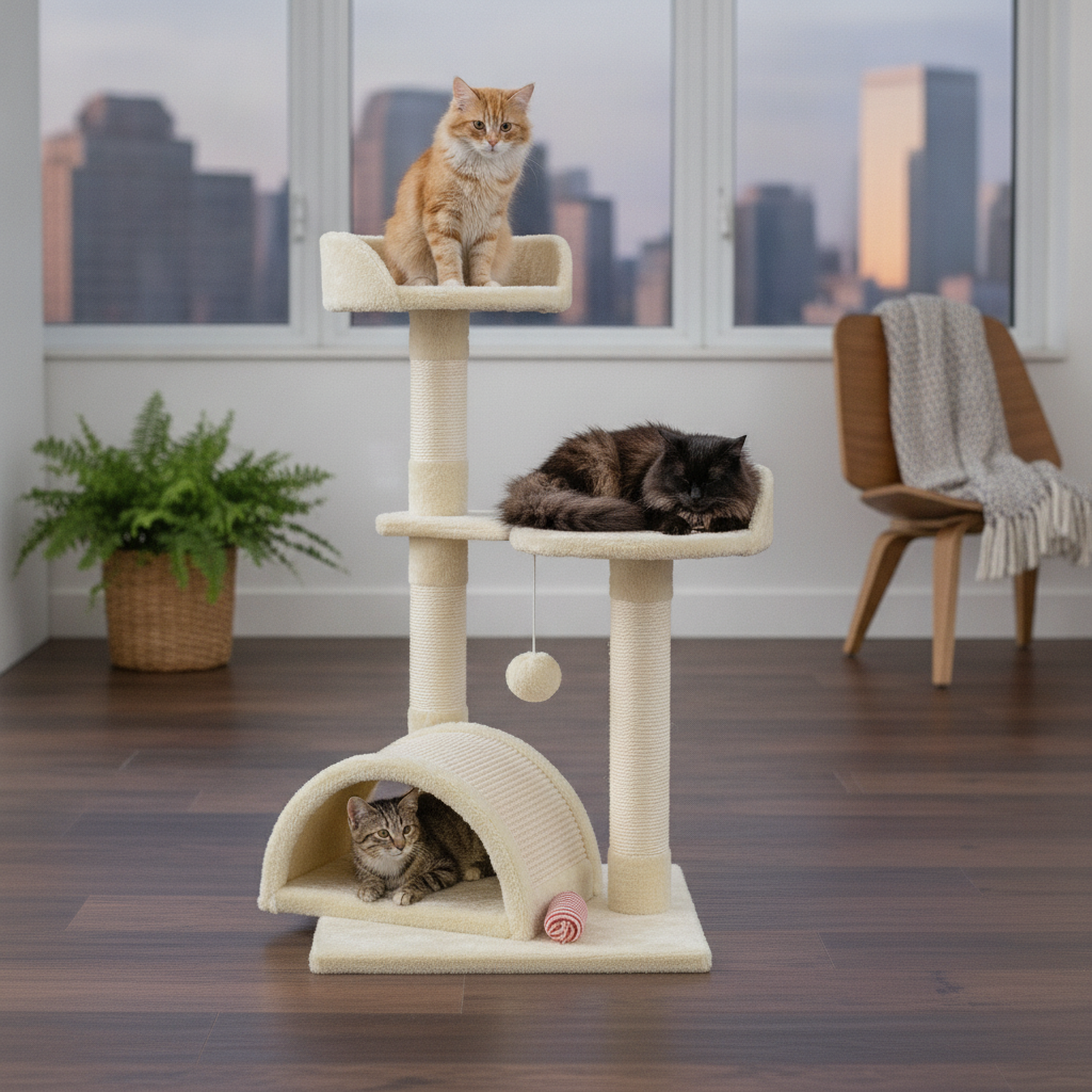 Katzenbaum für Abenteuer