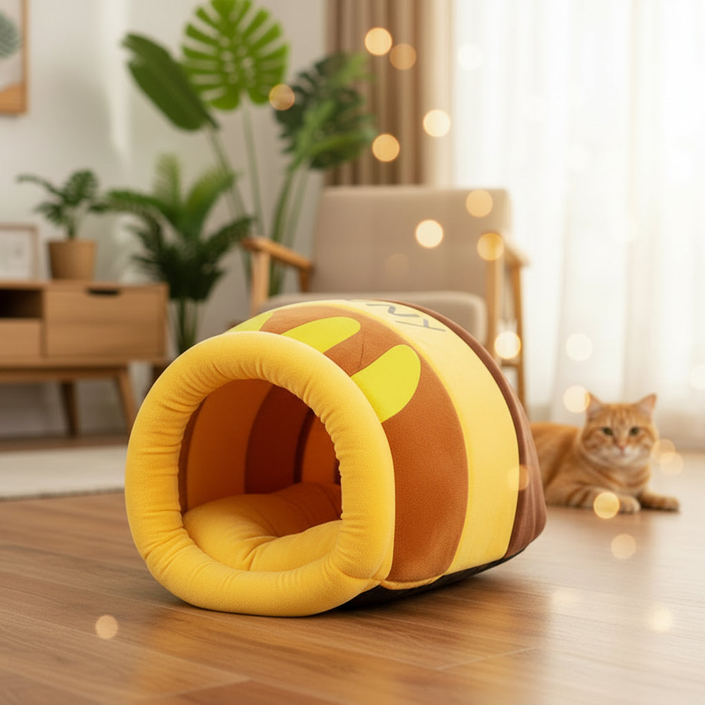Gemütliches Katzennest für Zuhause