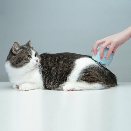 Katzenfell-Reinigungskamm mit Massage