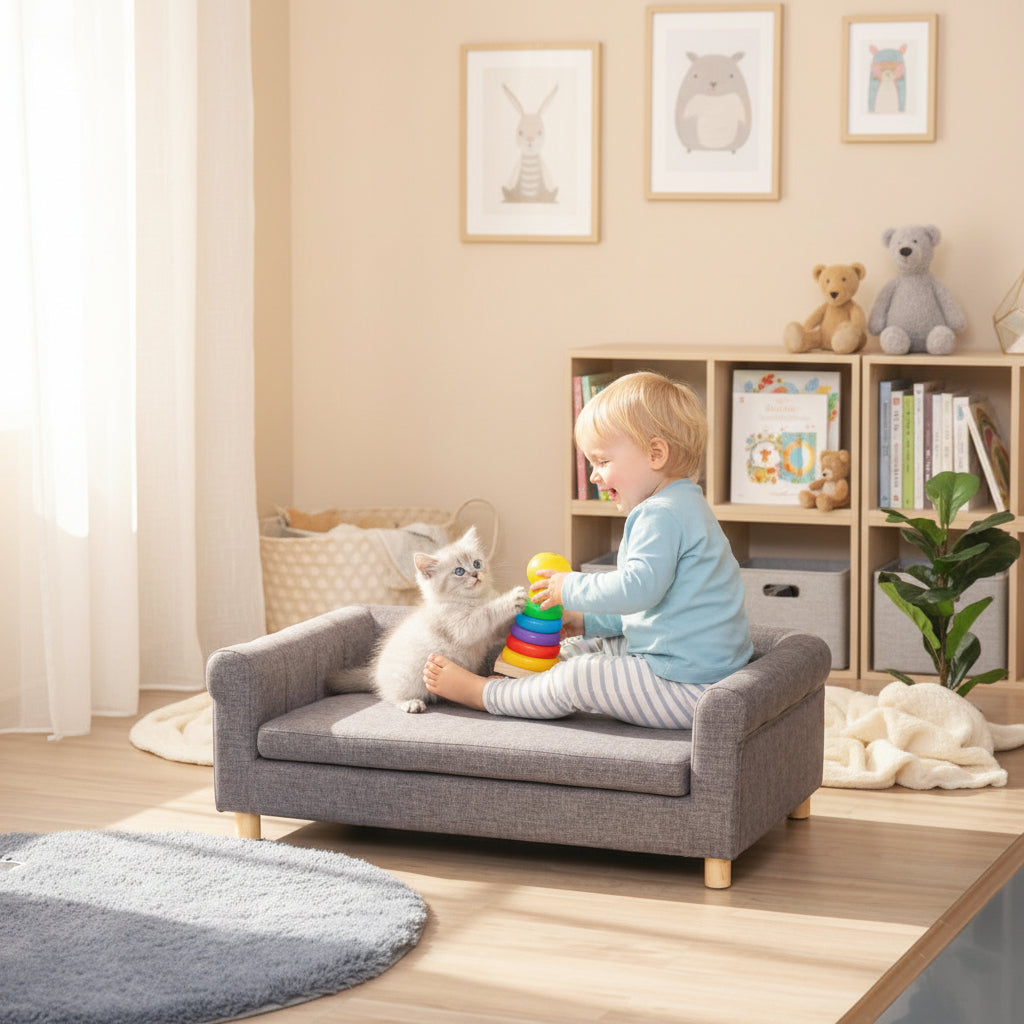 Gemütliches Katzensofa